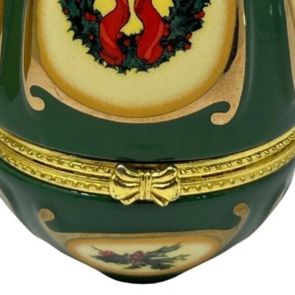 Mr. Christmas Musical Egg Ornament Box | Plays Music When Opened | NIB - Picture 5 of 6